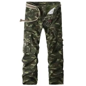 100% Cotton Camouflage Cargo Pants