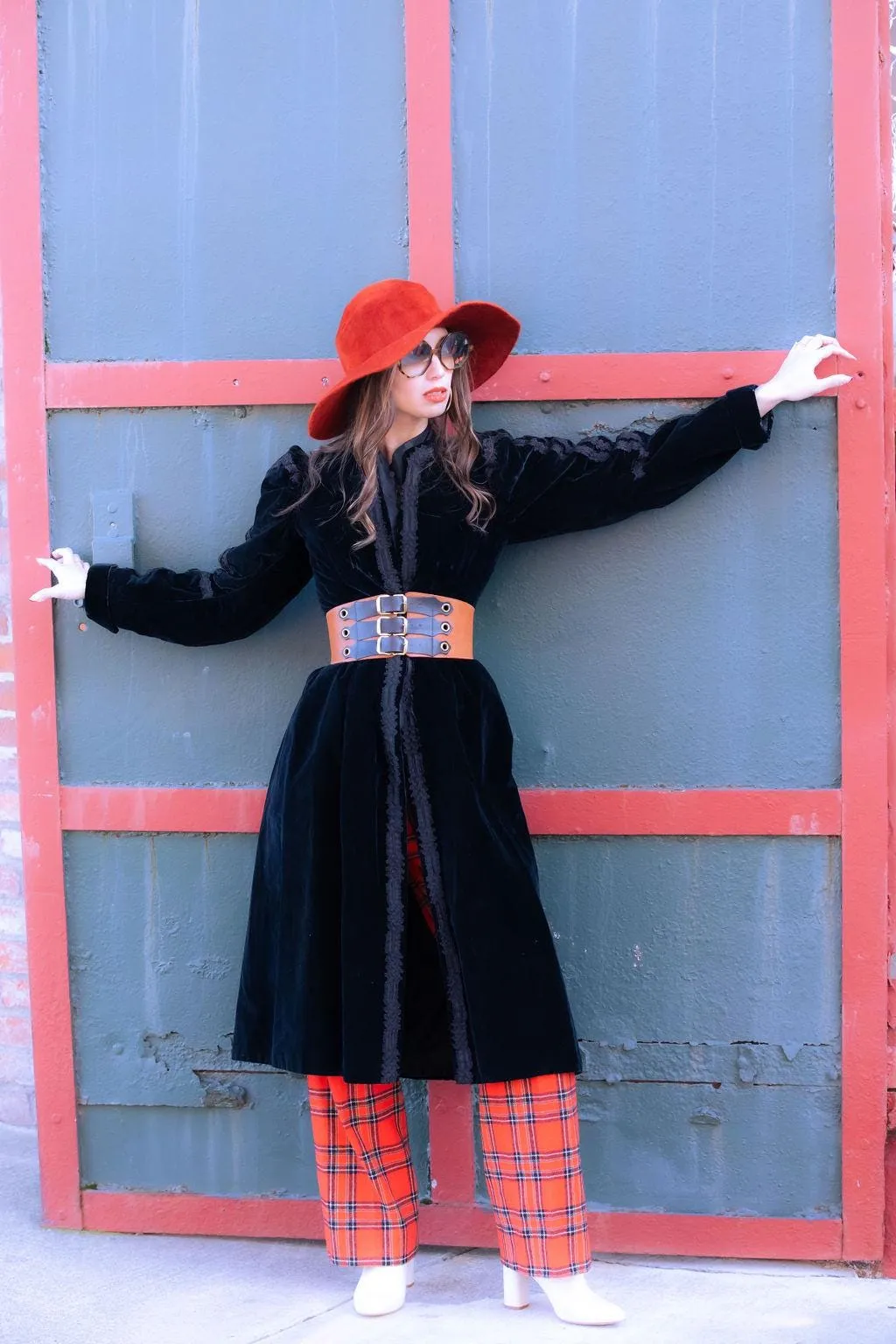 1910 EDWARDIAN velvet TUXEDO COAT small | new fall winter