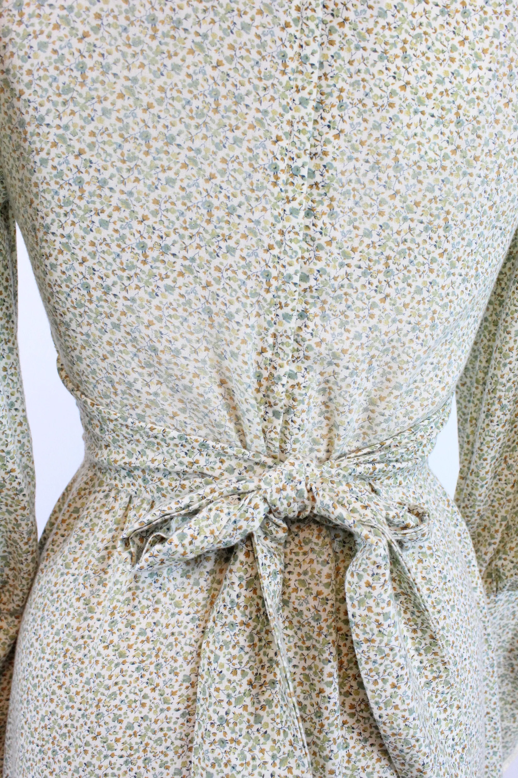 1970s GUNNE SAX cotton FLORAL maxi dress xs  | new spring