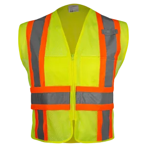 24-576 Economy Vest w/ Contrasting Trim