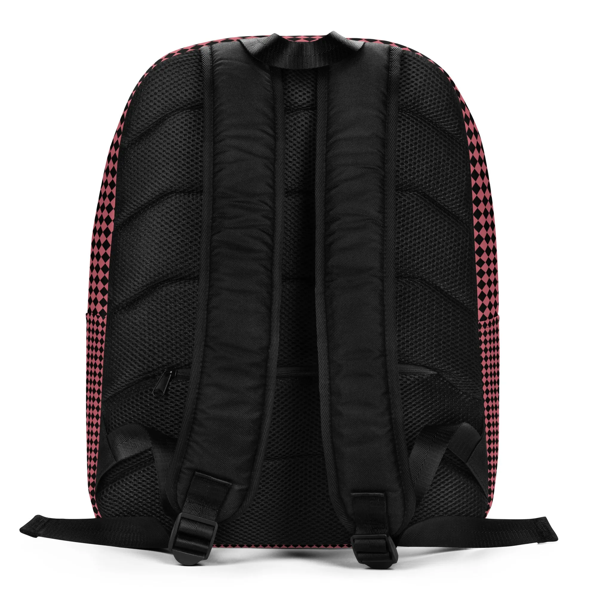 Airfros And Babyhairs Carbaret Checkered Minimalist Backpack