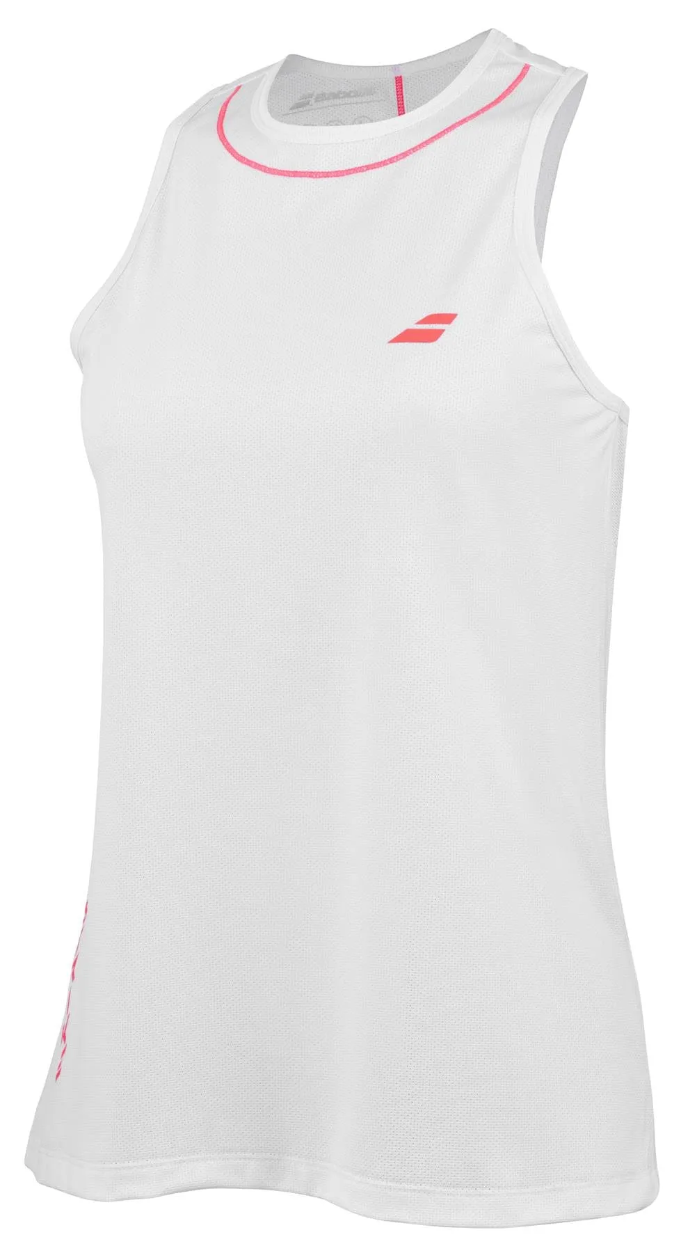 Babolat Strike Womens Badminton Tank Top - White