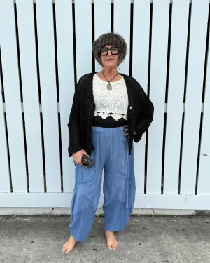 Blue Haven Patchwork Pants