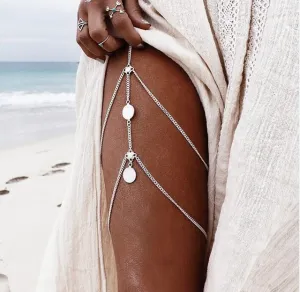 Bohemian Leg chains anklet