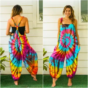 Bohemian Rhapsody Racerback Dungarees Jumpsuit Romper