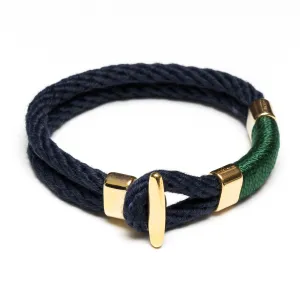 Cambridge - Navy/Green/Gold