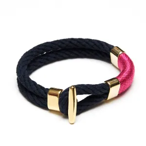 Cambridge - Navy/Pink/Gold