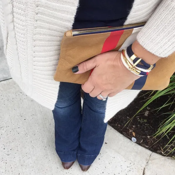 Camden - Navy/Gold