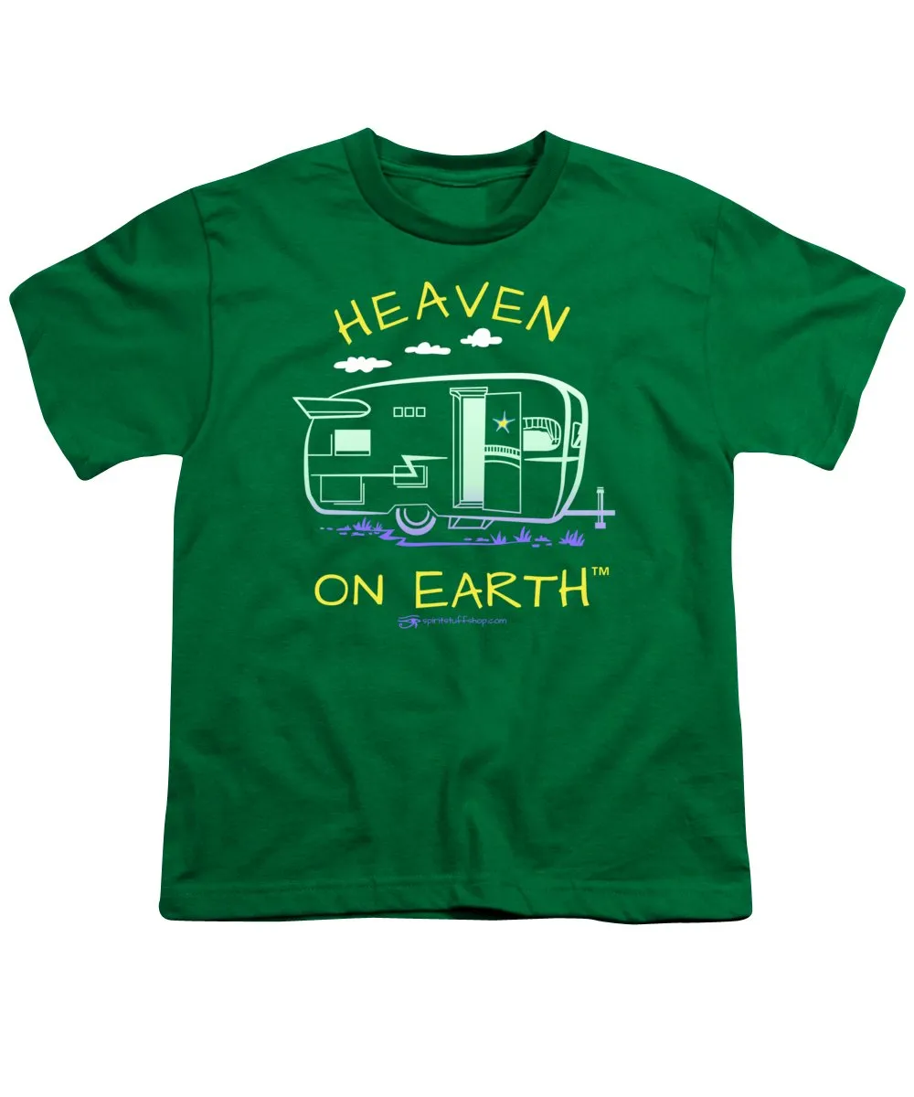 Camper/rv Heaven On Earth - Youth T-Shirt