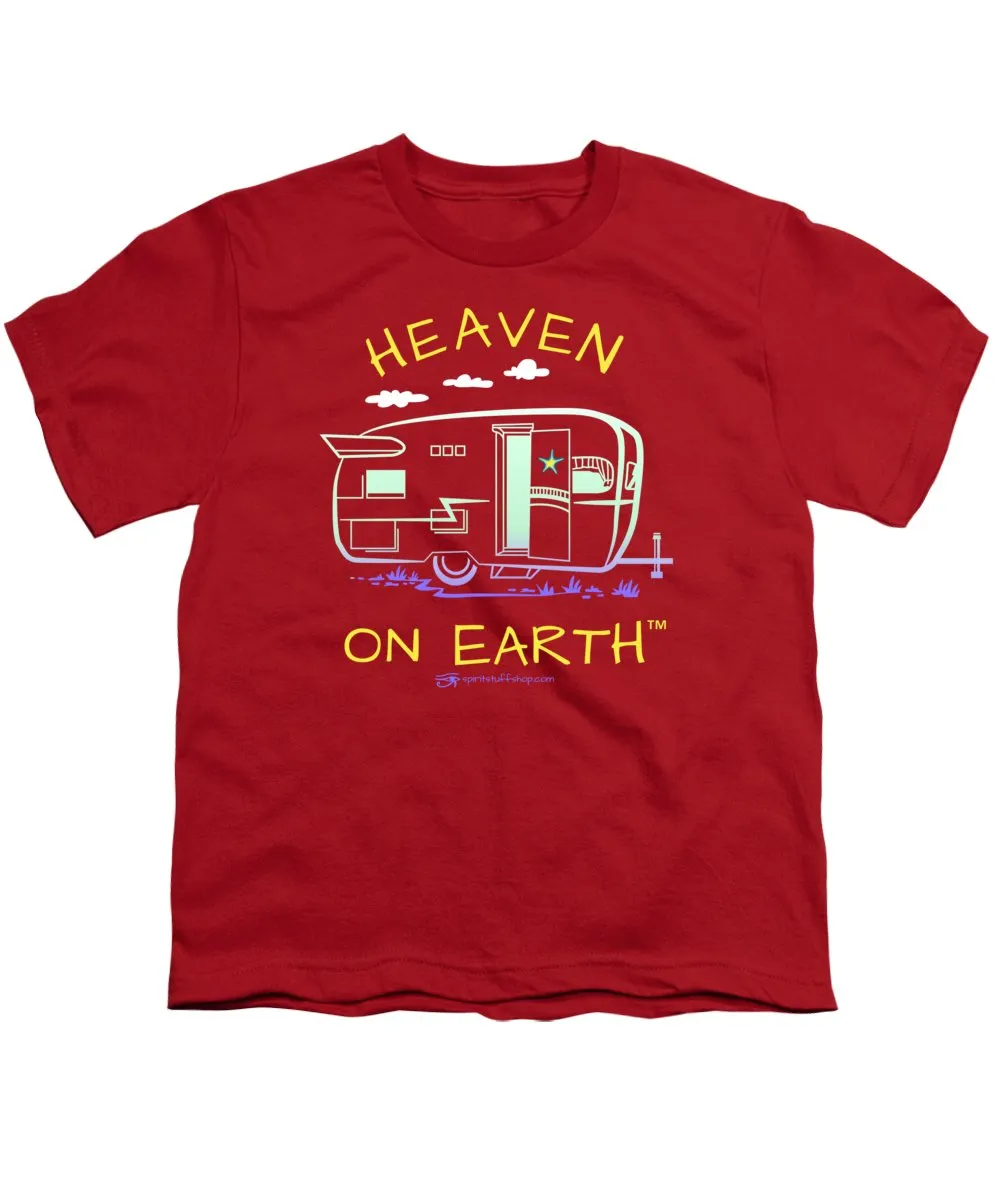 Camper/rv Heaven On Earth - Youth T-Shirt
