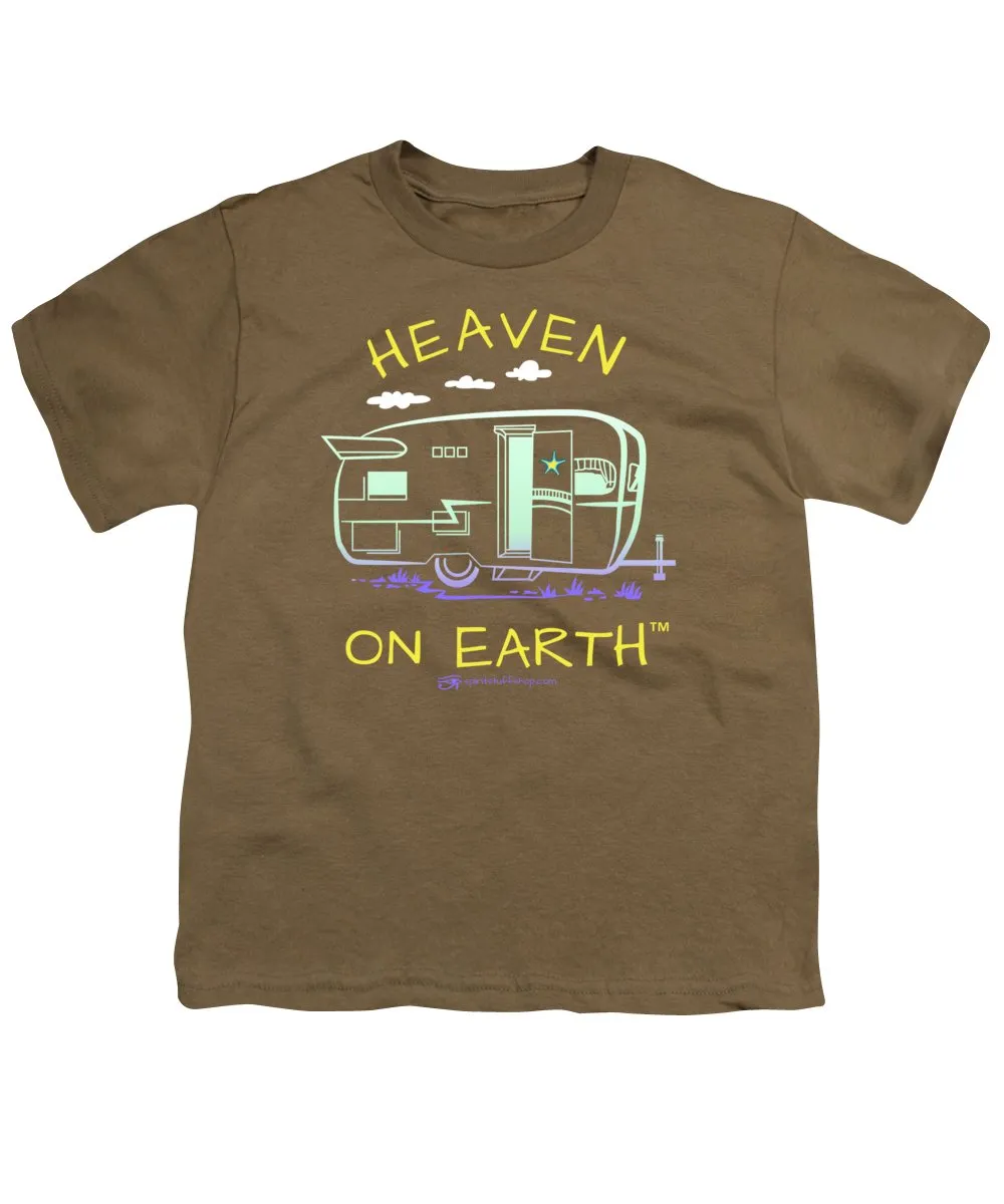 Camper/rv Heaven On Earth - Youth T-Shirt