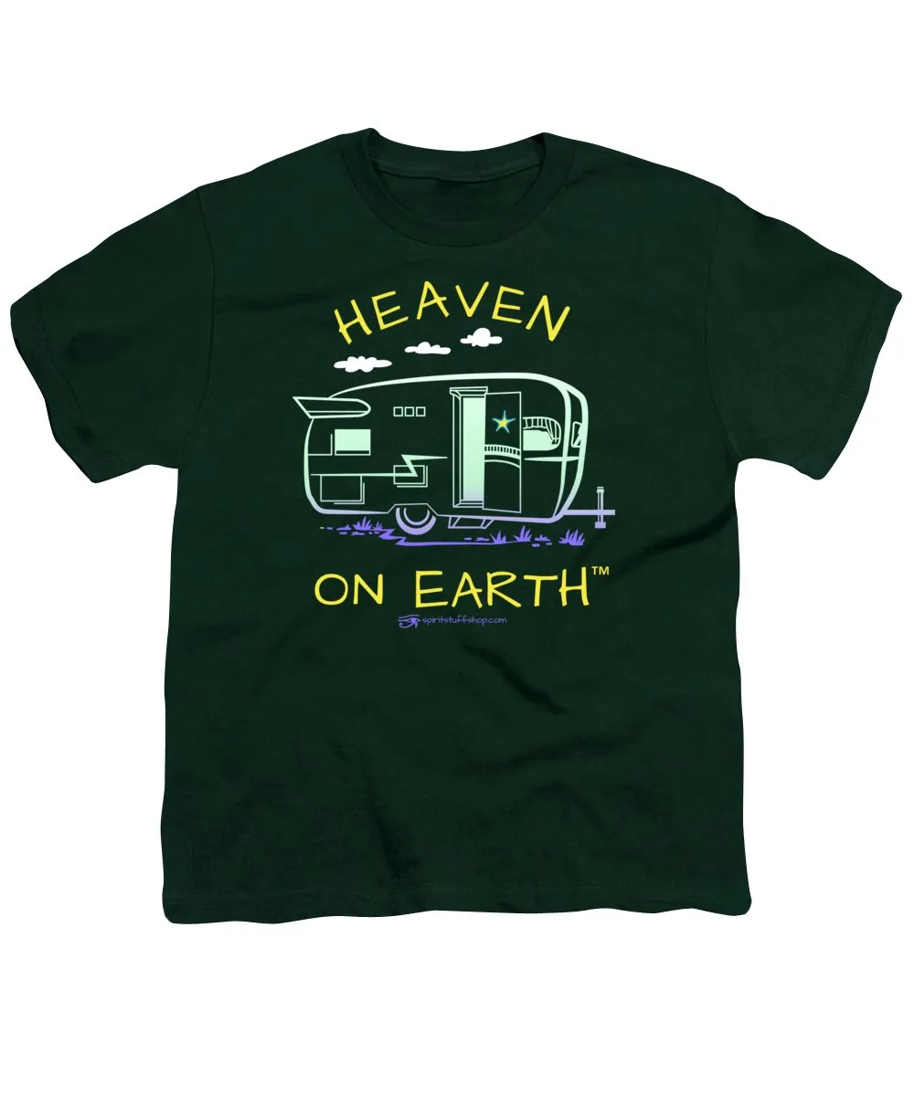 Camper/rv Heaven On Earth - Youth T-Shirt