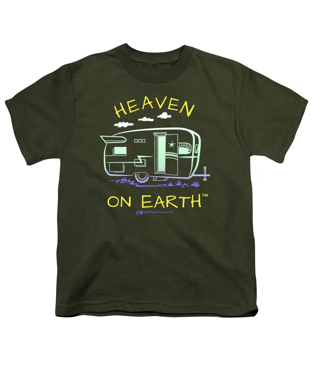 Camper/rv Heaven On Earth - Youth T-Shirt