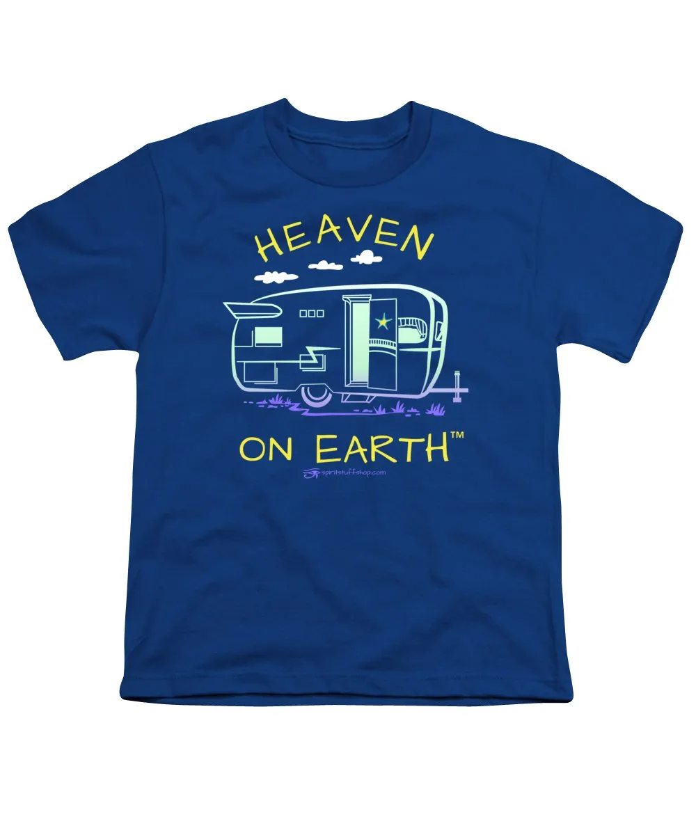 Camper/rv Heaven On Earth - Youth T-Shirt