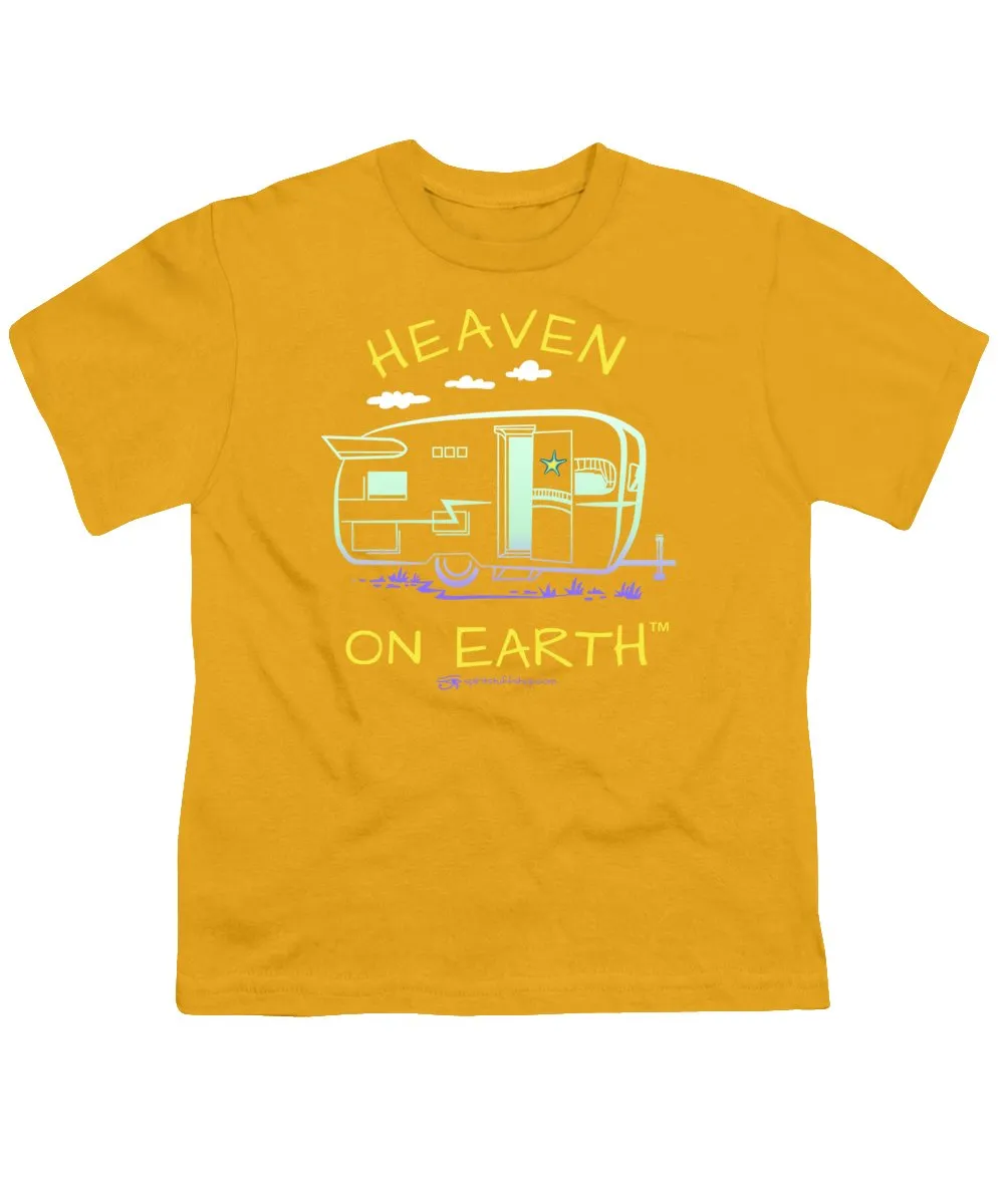 Camper/rv Heaven On Earth - Youth T-Shirt