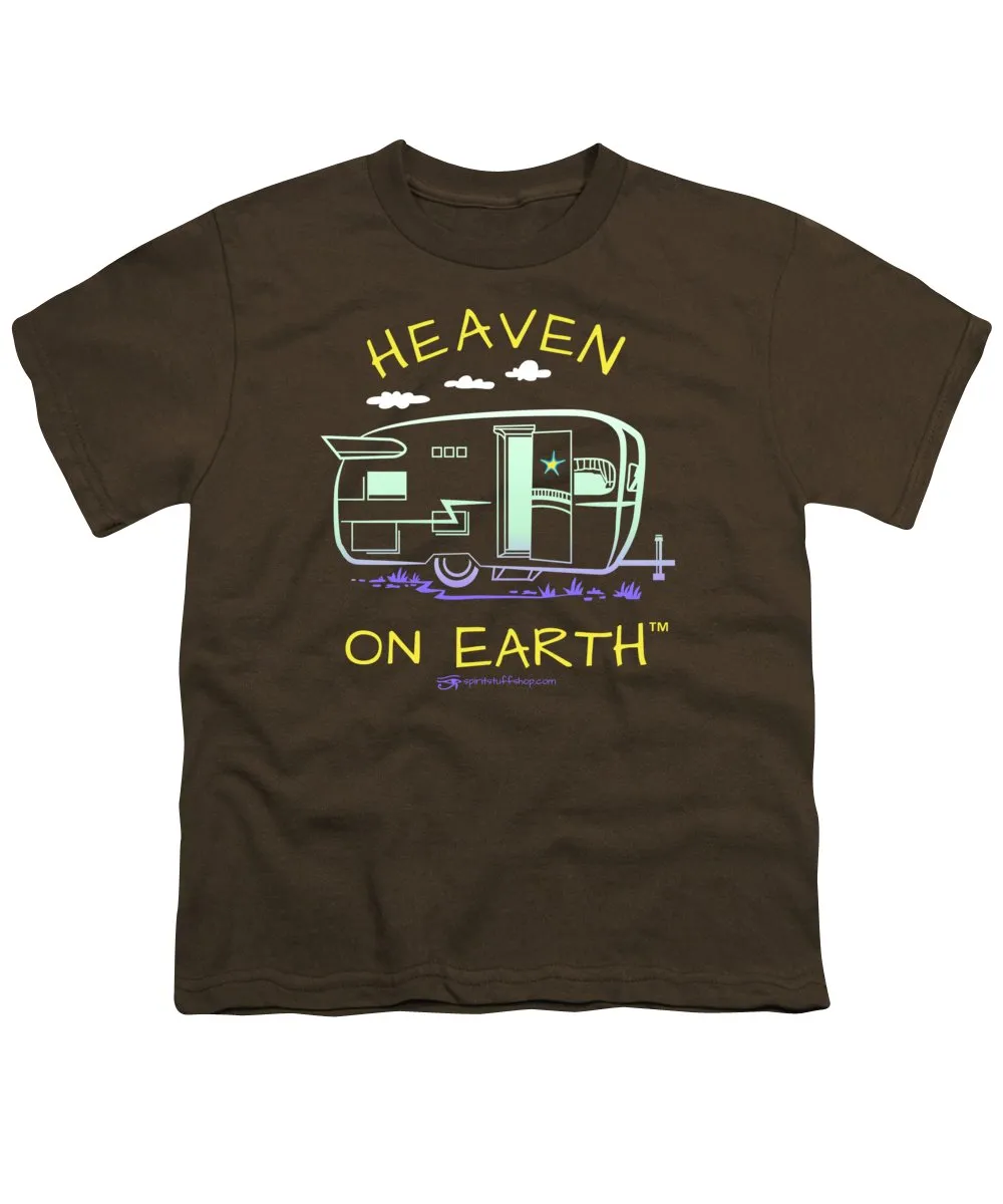 Camper/rv Heaven On Earth - Youth T-Shirt