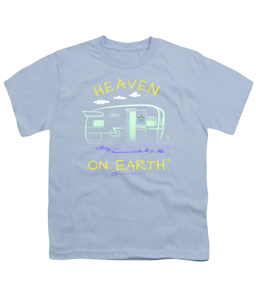 Camper/rv Heaven On Earth - Youth T-Shirt