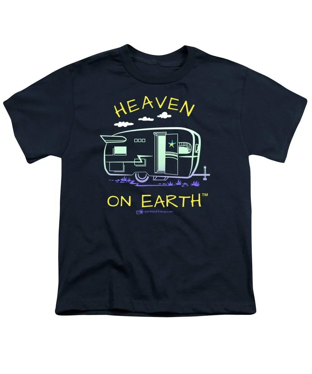Camper/rv Heaven On Earth - Youth T-Shirt