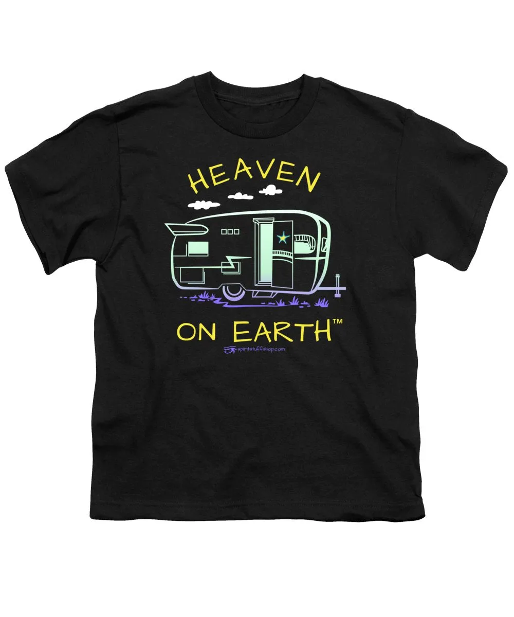 Camper/rv Heaven On Earth - Youth T-Shirt