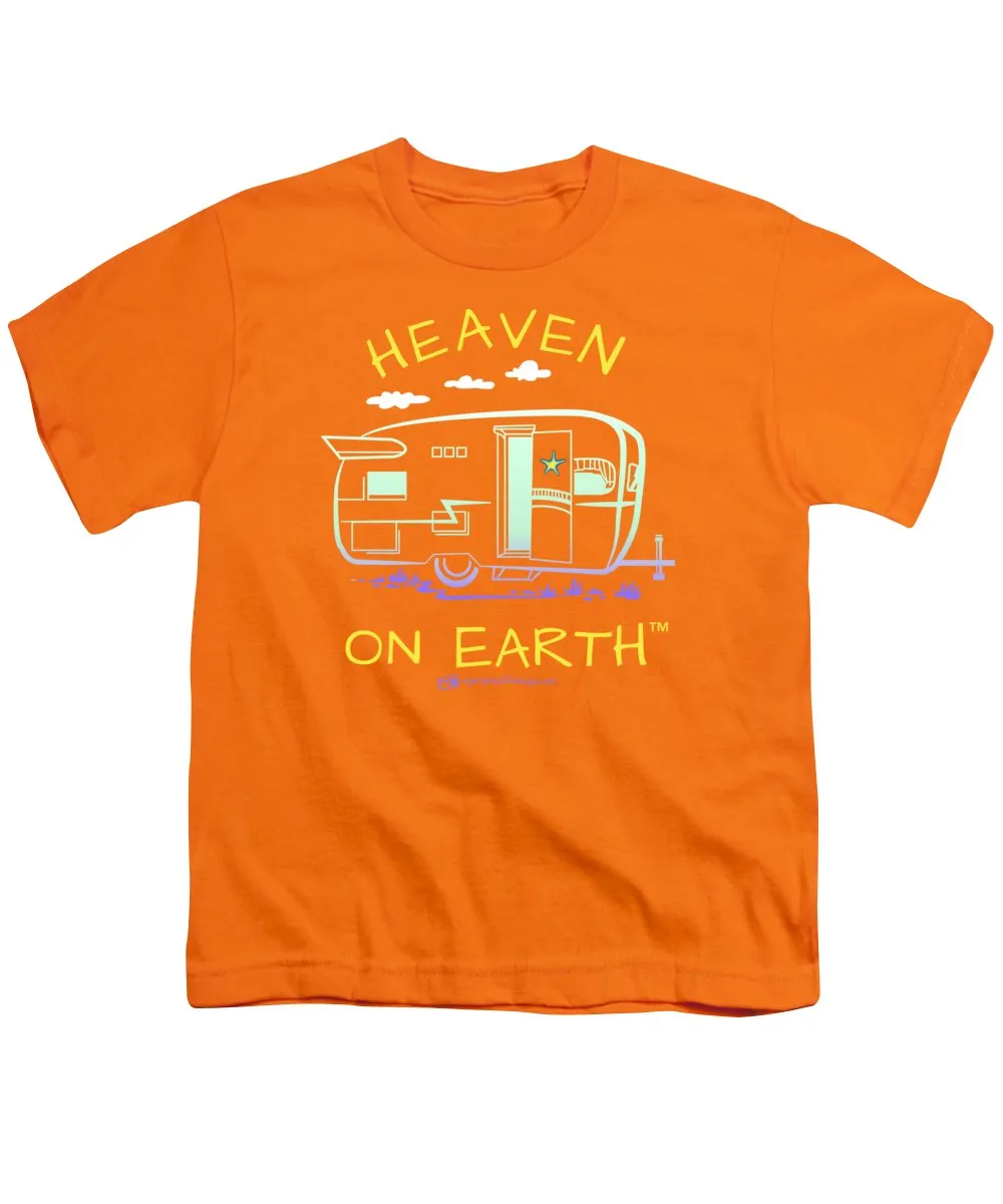 Camper/rv Heaven On Earth - Youth T-Shirt