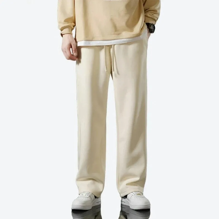 Casual Loose Fit Drawstring Pants