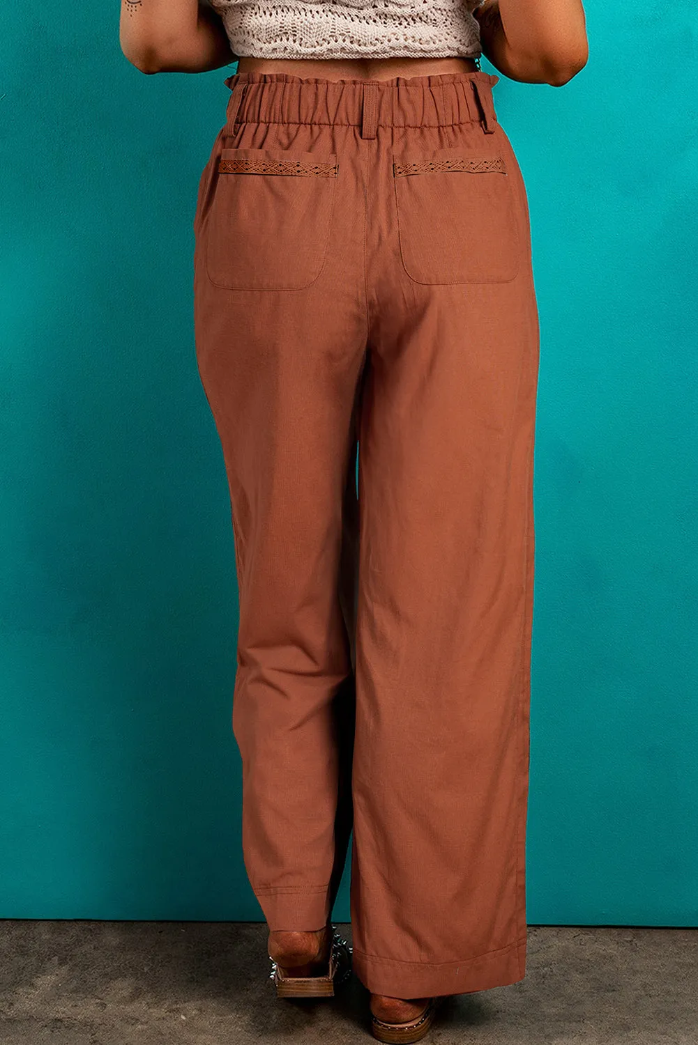 Casual Straight Leg Pants