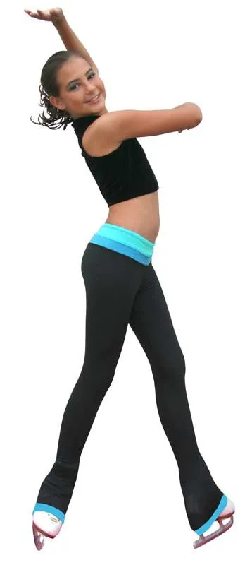 Chloe Noel P19 Reversible 2-Tone Skate Pants with Color Cuff