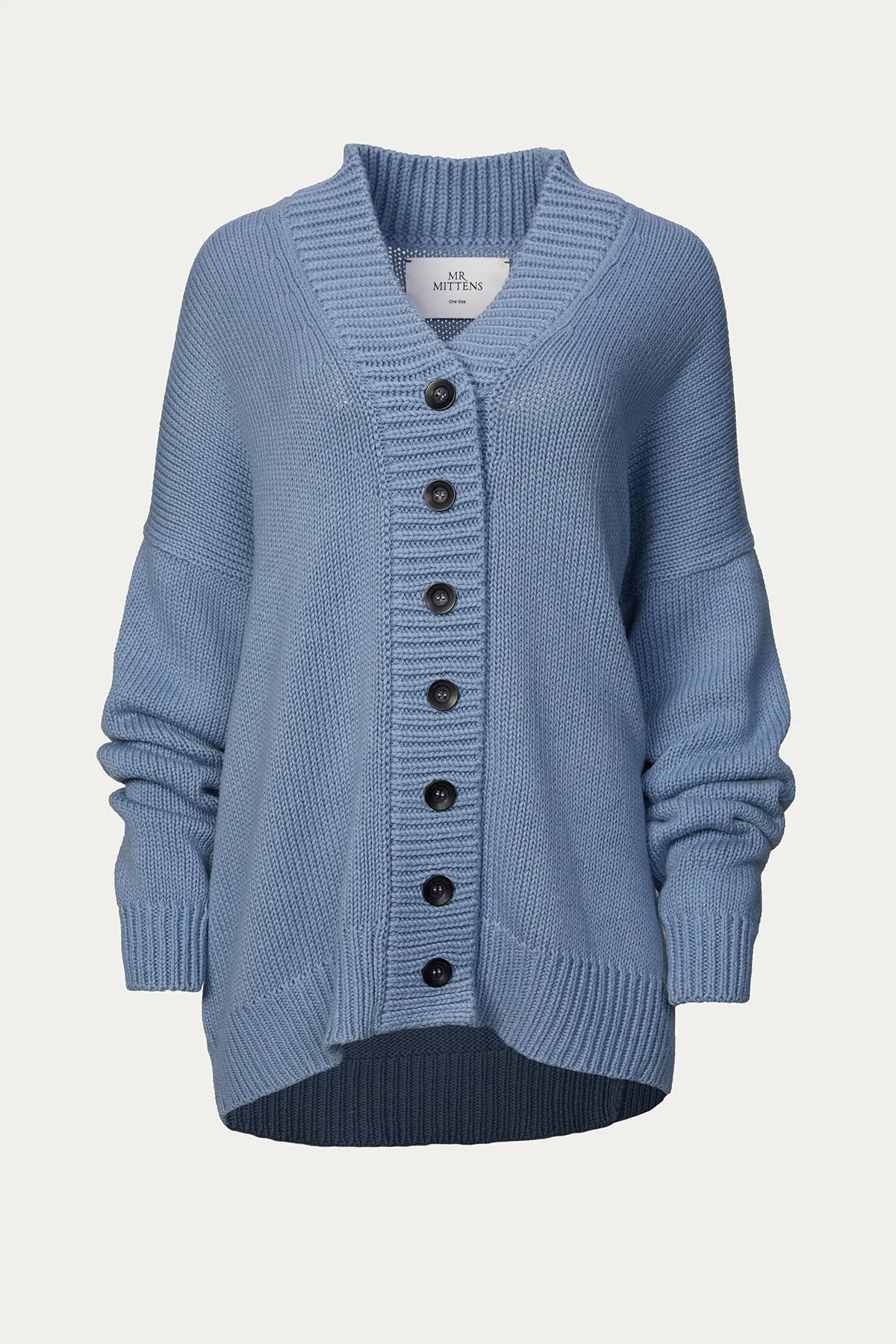 CHUNKY V-NECK CARDIGAN