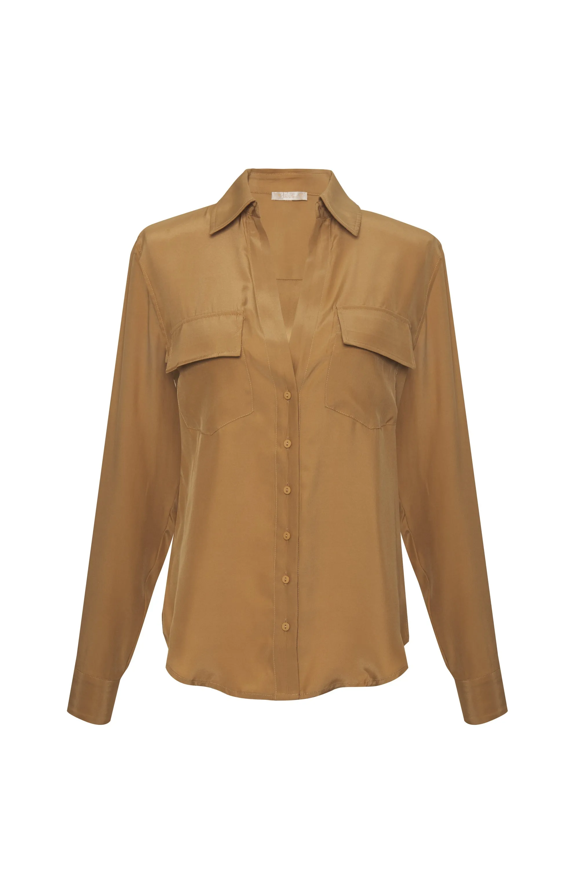 Classic Pocket Shirt Camel