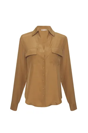 Classic Pocket Shirt Camel