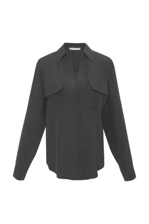 Classic Pocket Shirt Dark Grey