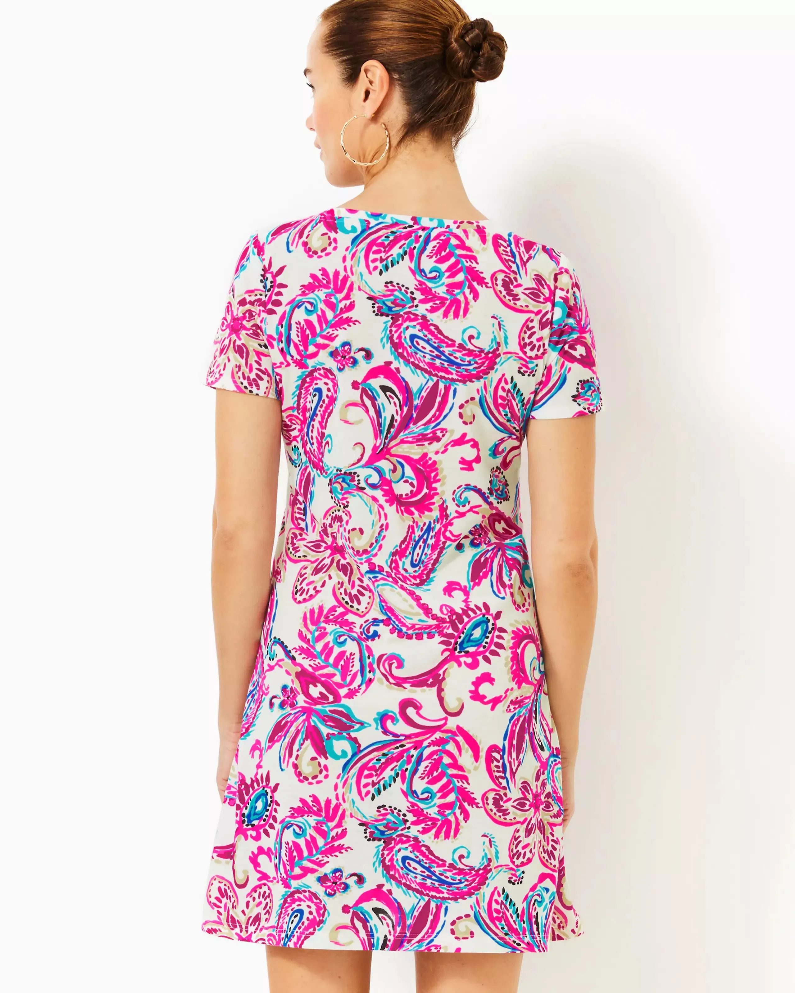 Cody Short Sleeve Dress (Flitting About)