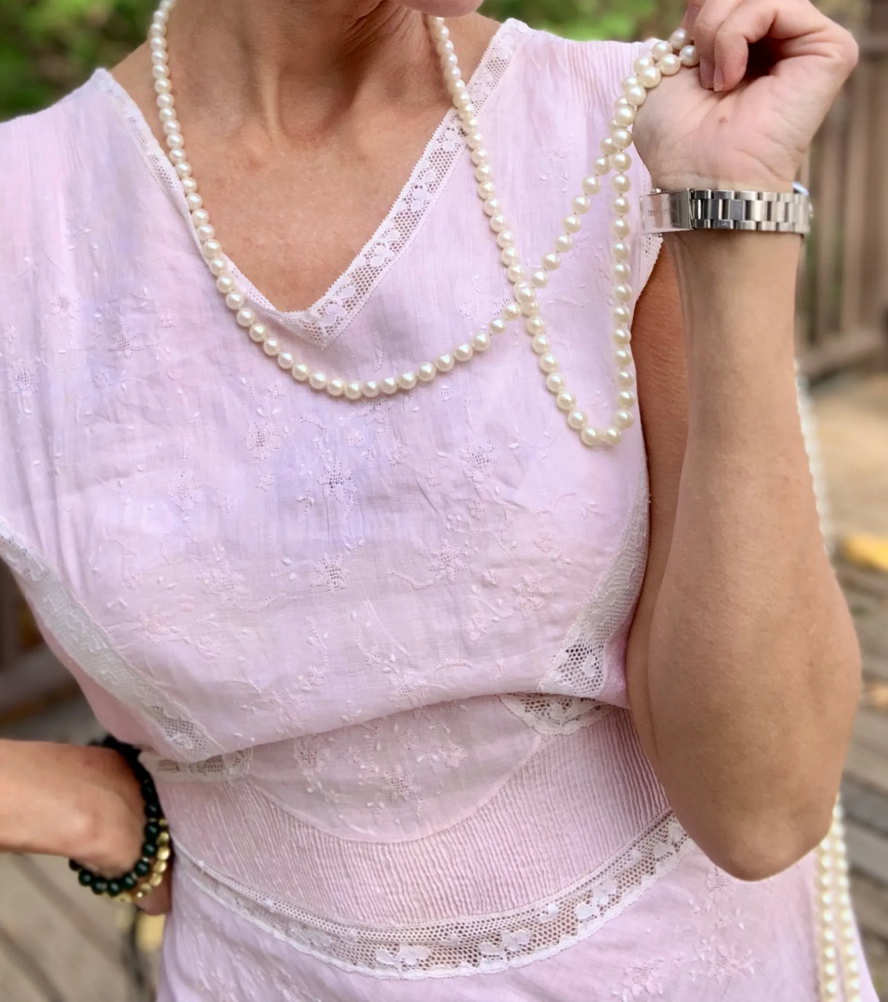 Cotton Nightgown - 1900s - Summer Dress - ED21