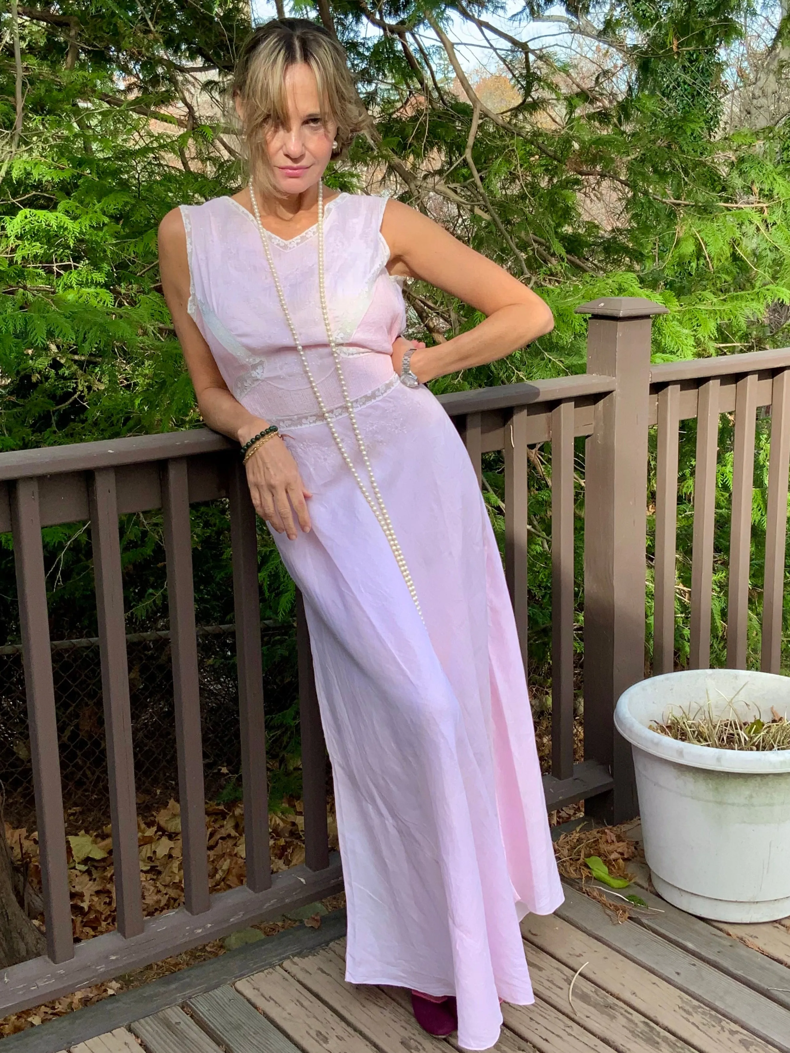 Cotton Nightgown - 1900s - Summer Dress - ED21