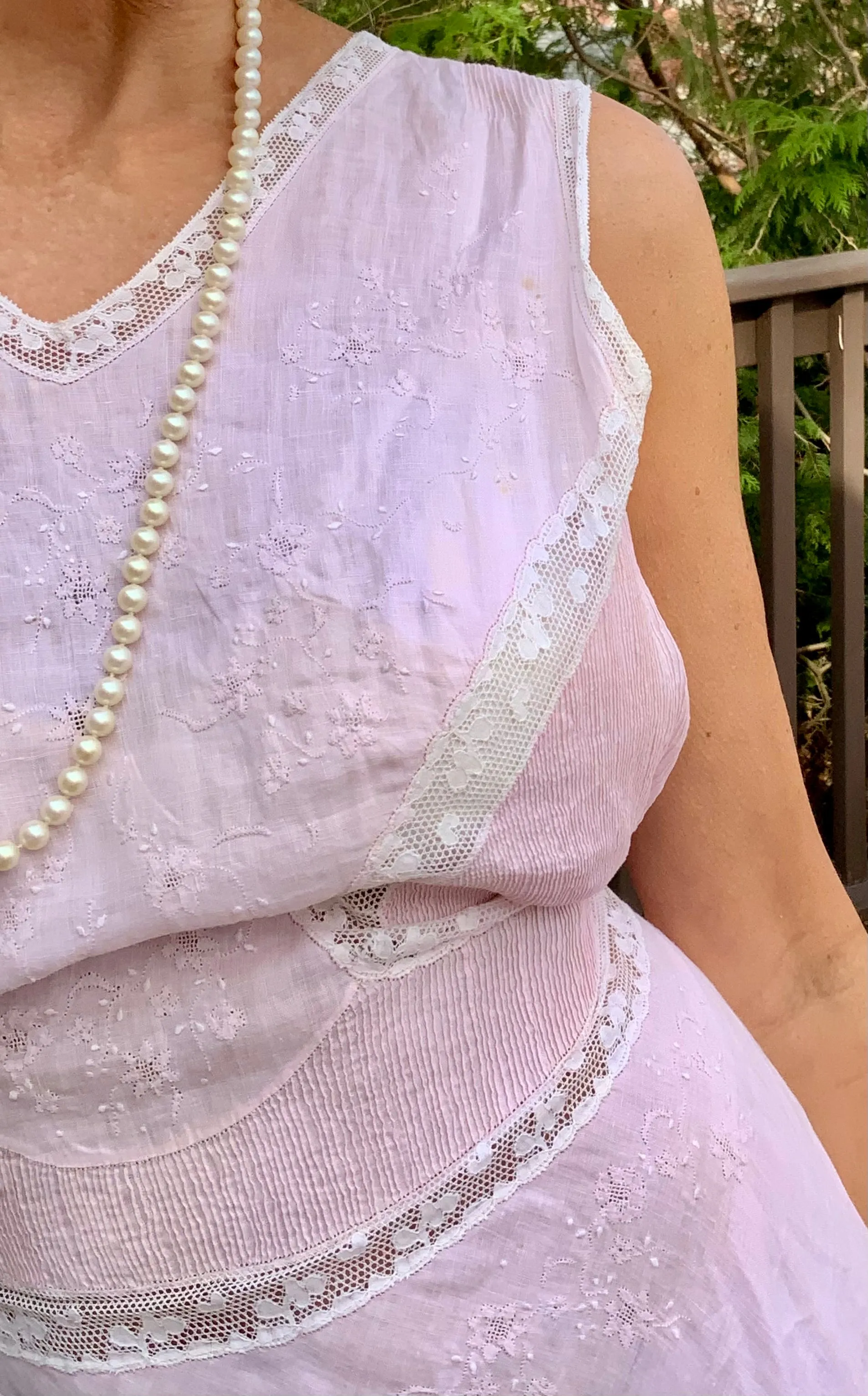 Cotton Nightgown - 1900s - Summer Dress - ED21