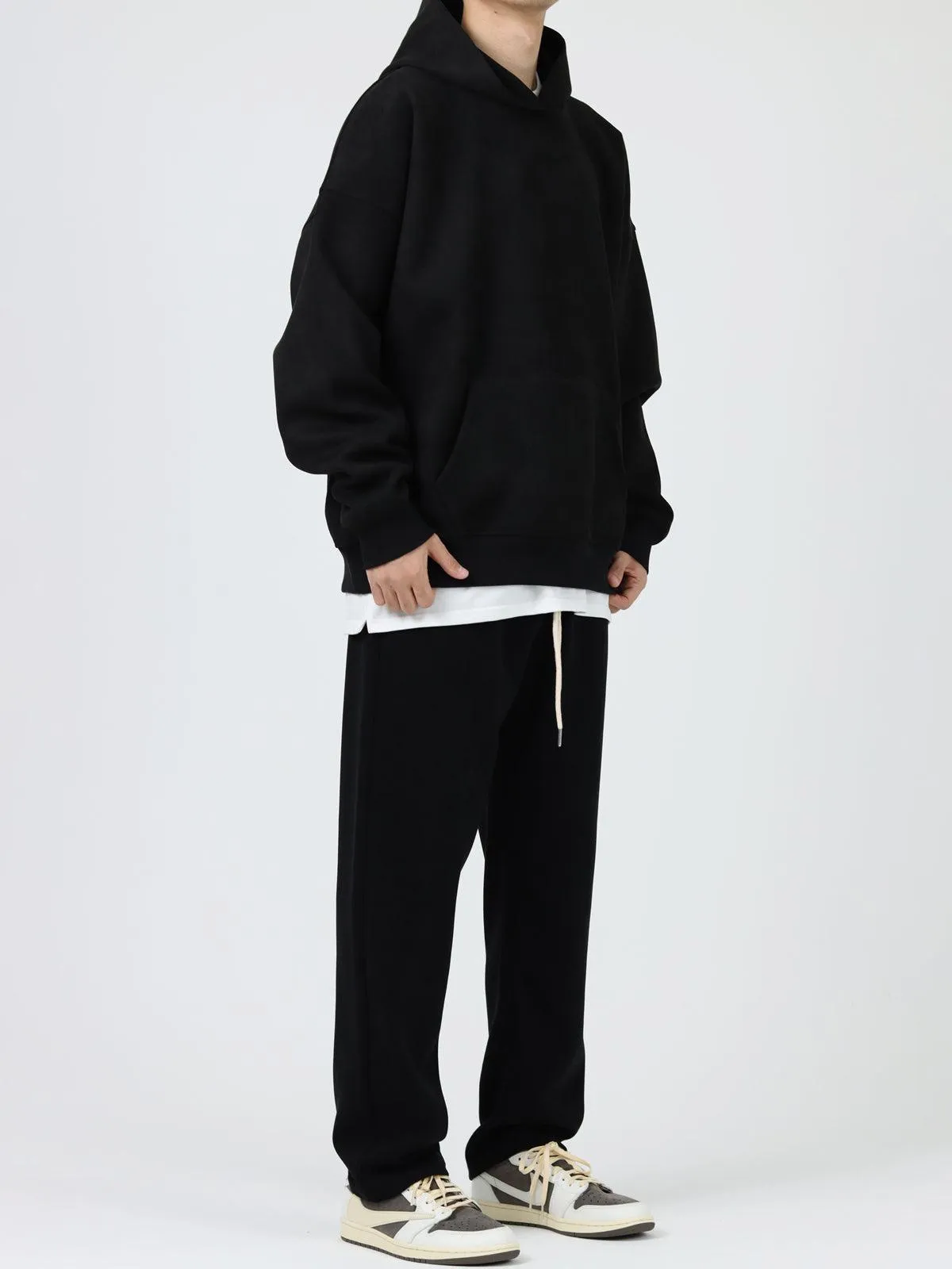 Cotton Velvet Sweatpants