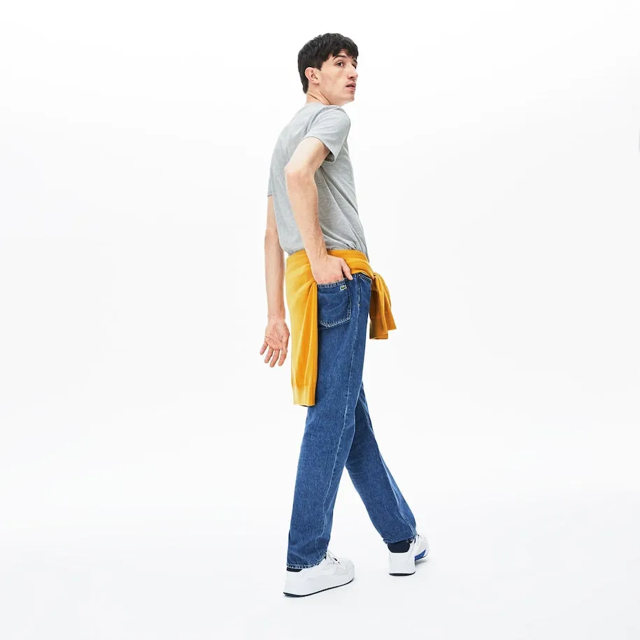Crew Neck Pima Cotton T-Shirt Grey