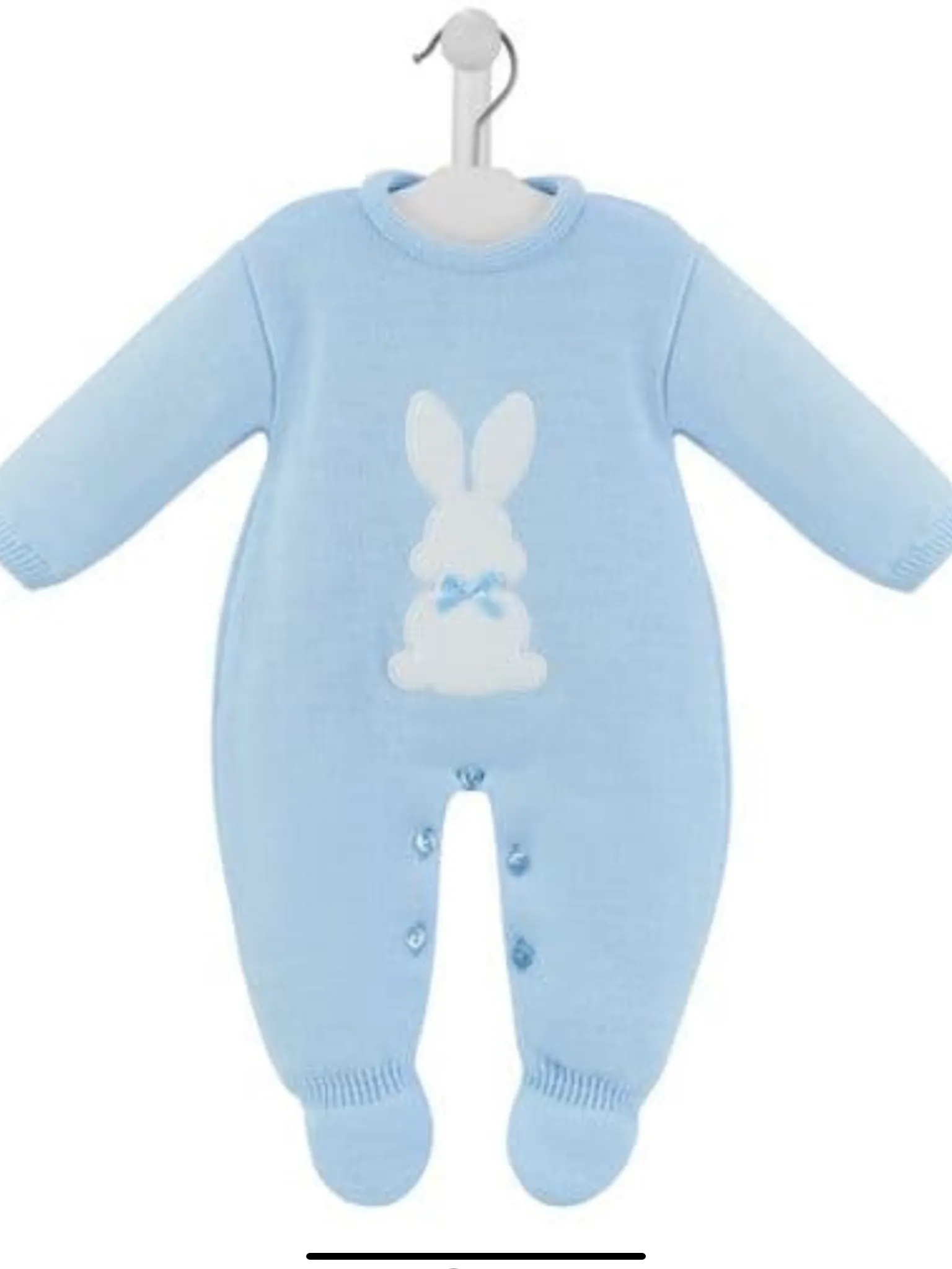 Dandelion blue knitted suit.  03231534