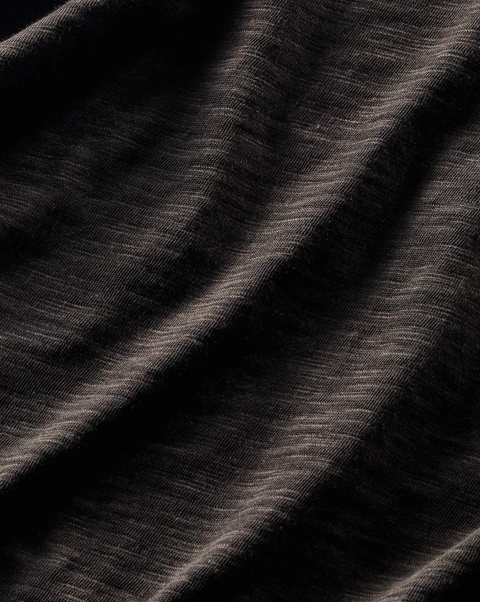 DREE MUSCLE TEE IN CHARCOAL