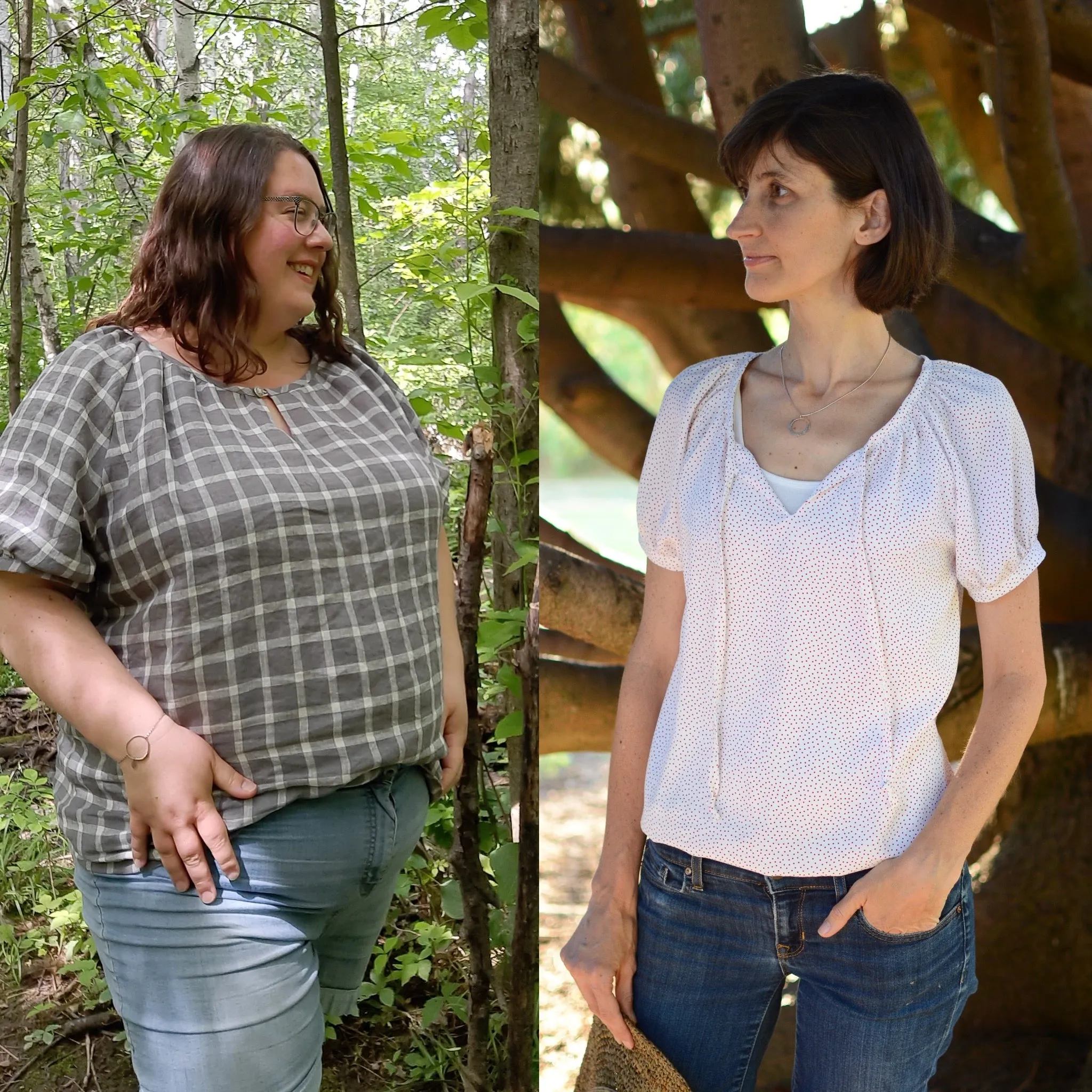 Driftwood Blouse   Dress Sewing Pattern - Women's/Curved Fit