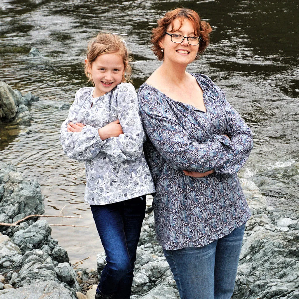 Driftwood Blouse   Dress Sewing Pattern - Women's/Curved Fit