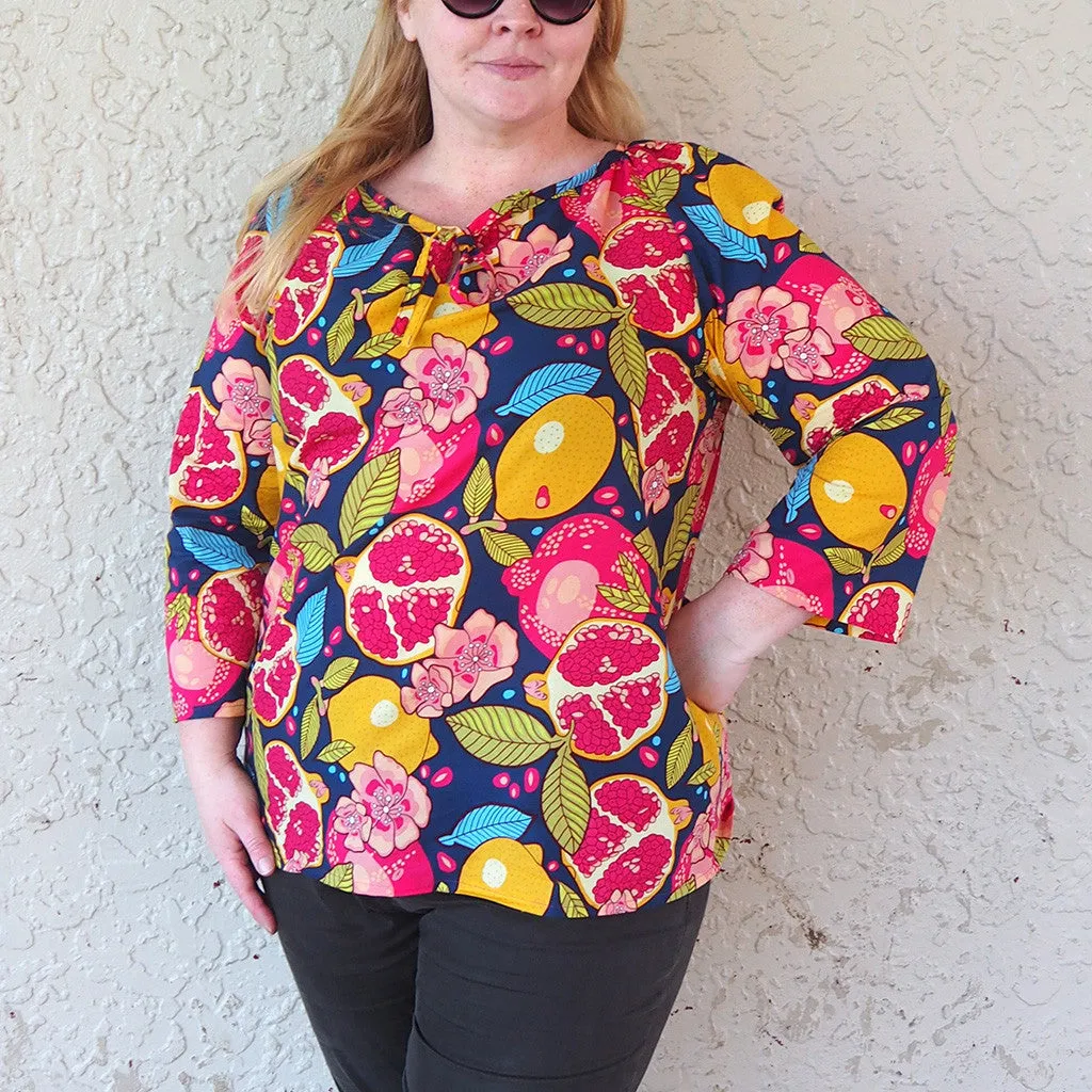 Driftwood Blouse   Dress Sewing Pattern - Women's/Curved Fit