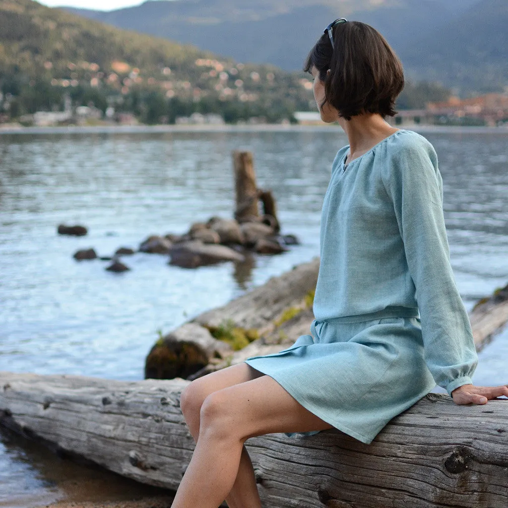 Driftwood Blouse   Dress Sewing Pattern - Women's/Curved Fit