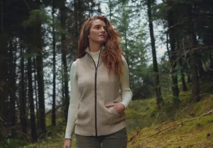 Dubarry Womens Sheedy knitted gilet - Oat
