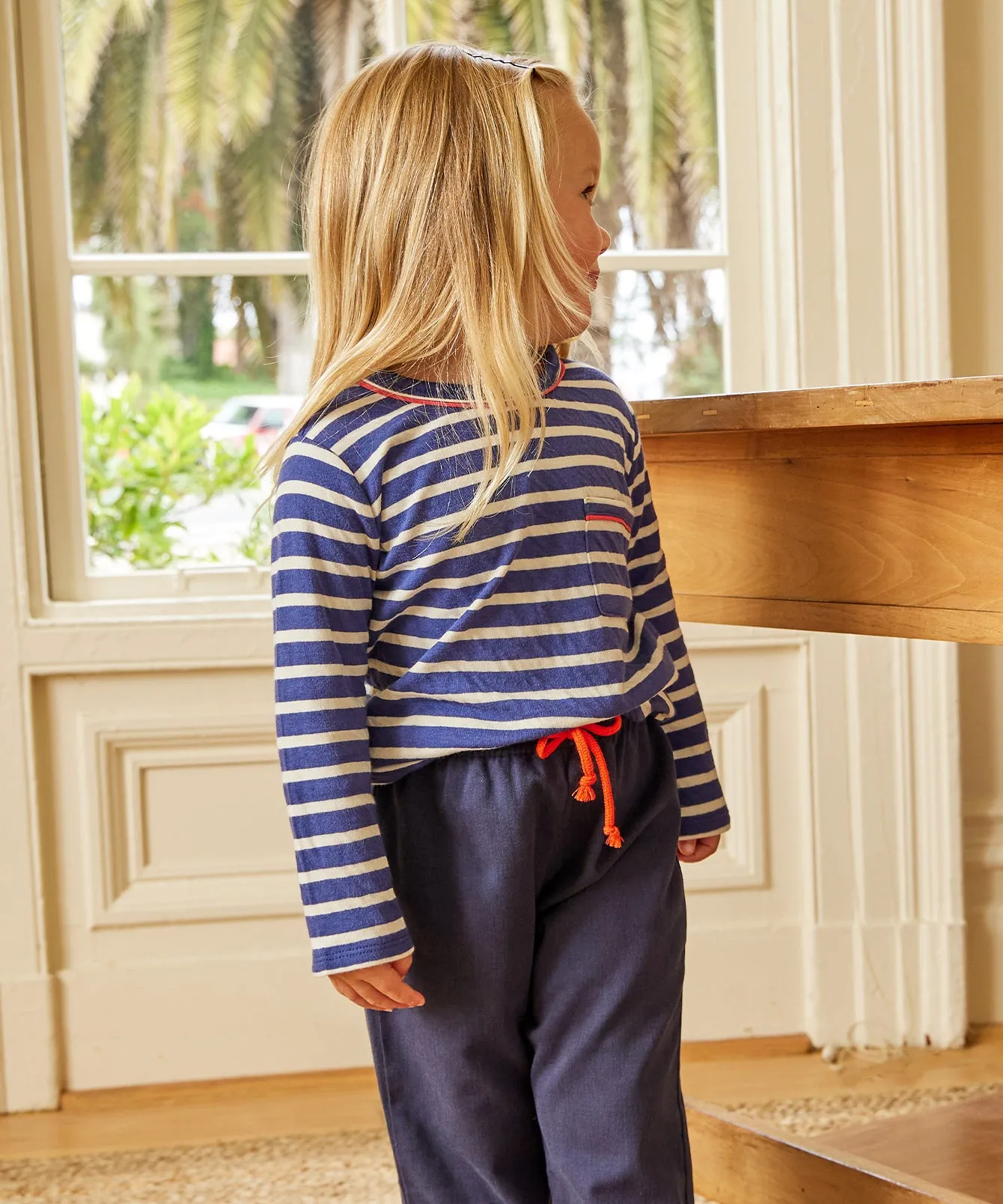 Edward T-Shirt, Marine Stripe