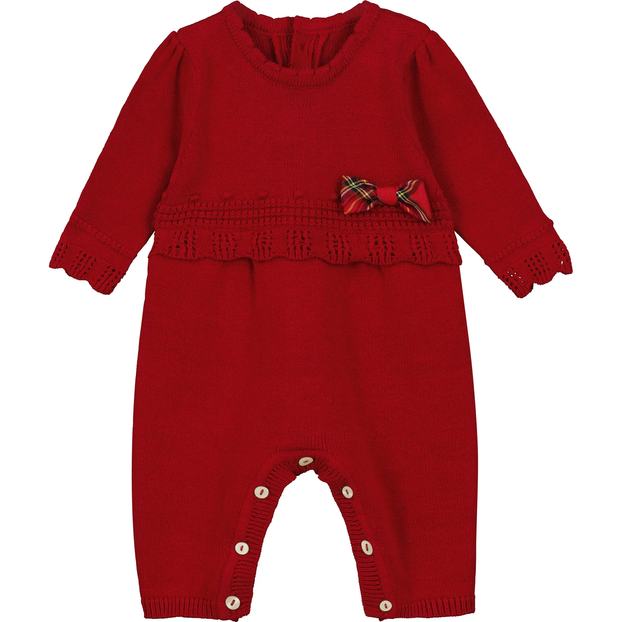Elise Red Knit All in One & Hat