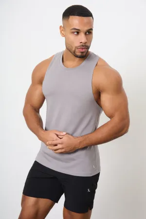 Essential Training Vest in Mid Grey