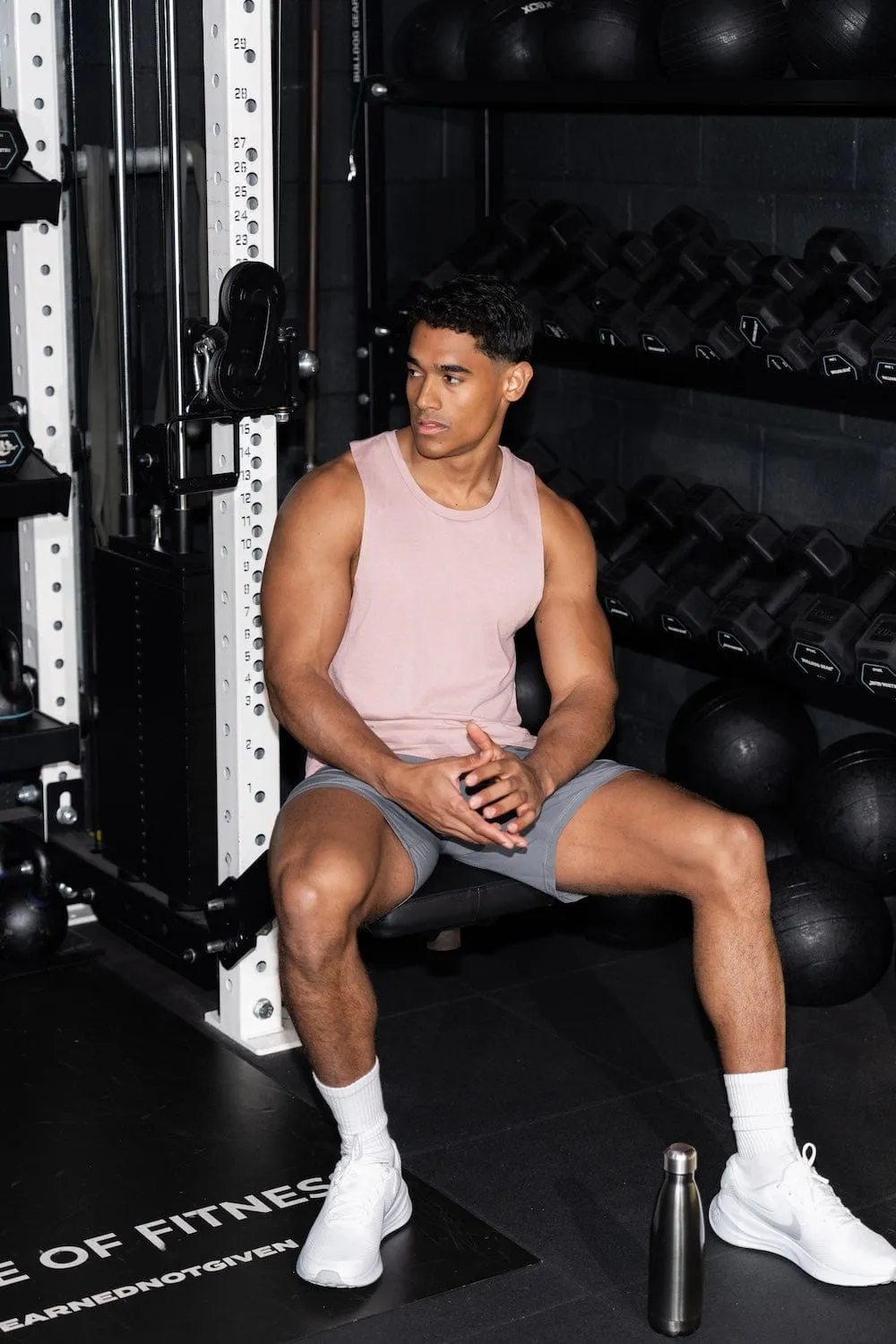 Essential Training Vest in Rose