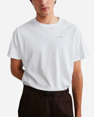 Etienne Print Tee - White