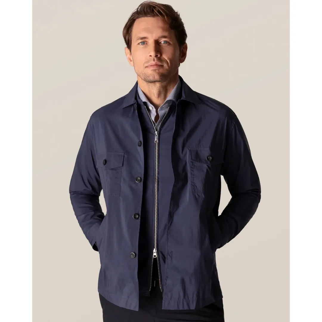 ETON NAVY BLUE WIND VEST